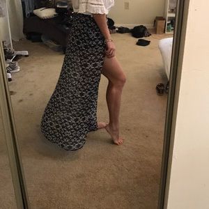 Charlotte Russe tribal maxi skirt